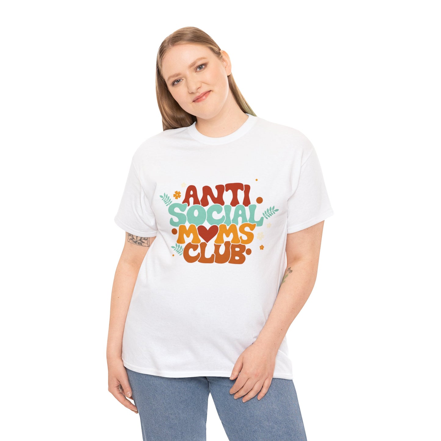 Anti Social Moms Club Short Sleeve Heavy Cotton Tee