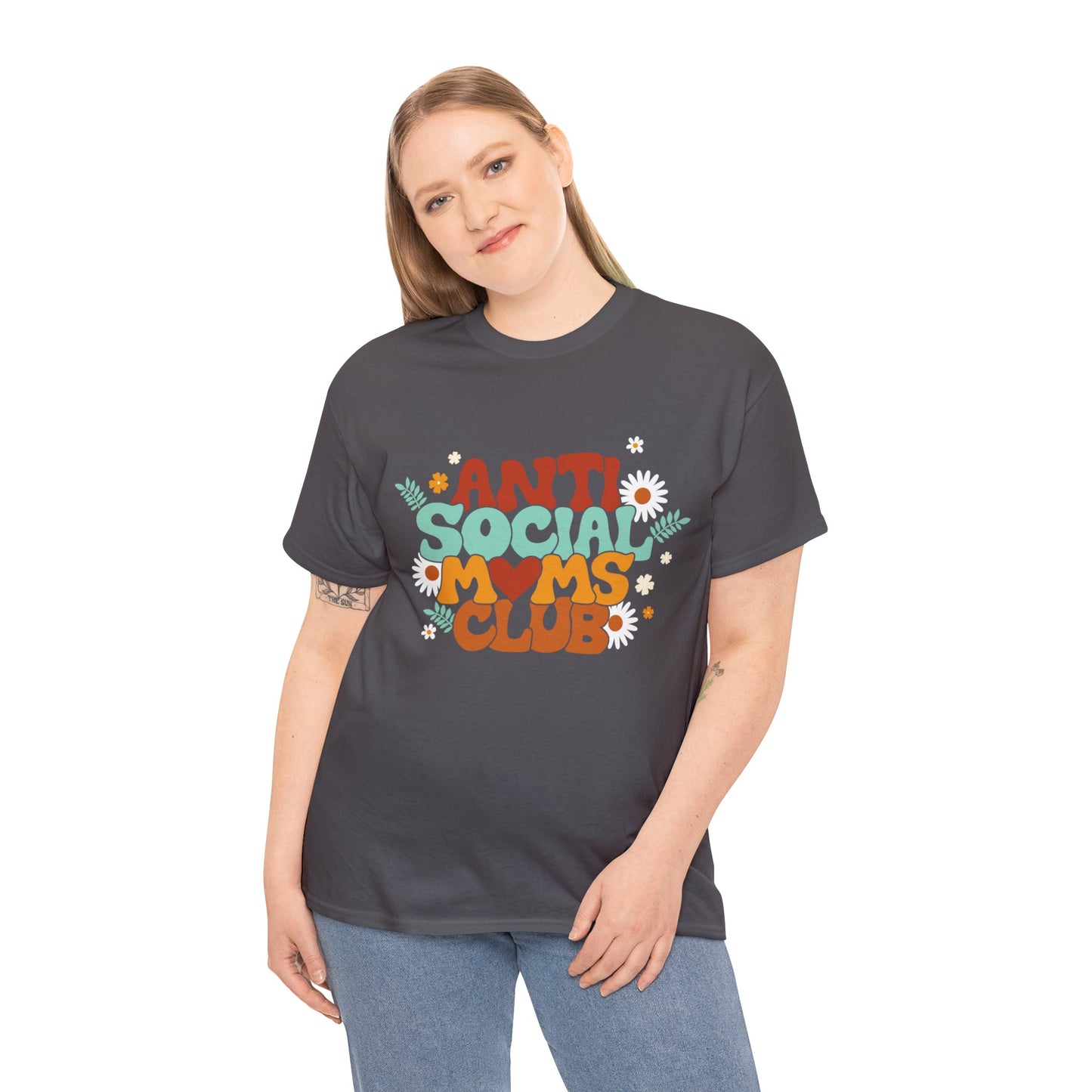 Anti Social Moms Club Short Sleeve Heavy Cotton Tee