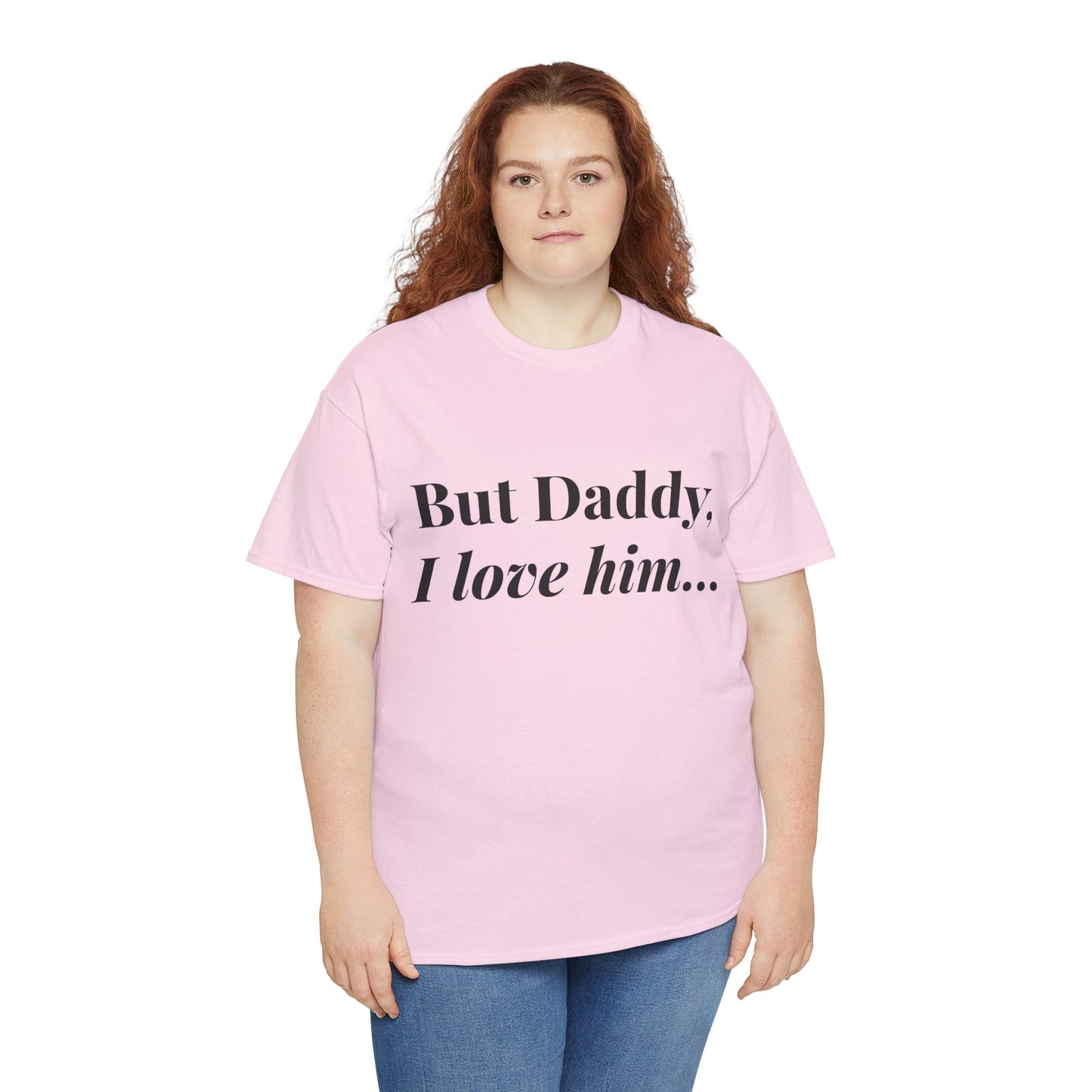 Daddy, I "heart" Him - Unisex Heavy Cotton Tee