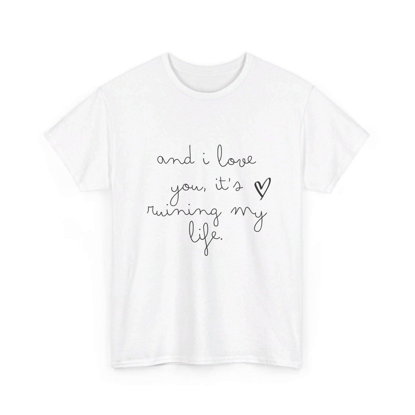 14 Days - "I care but you're horrible" - Unisex Heavy Cotton Tee