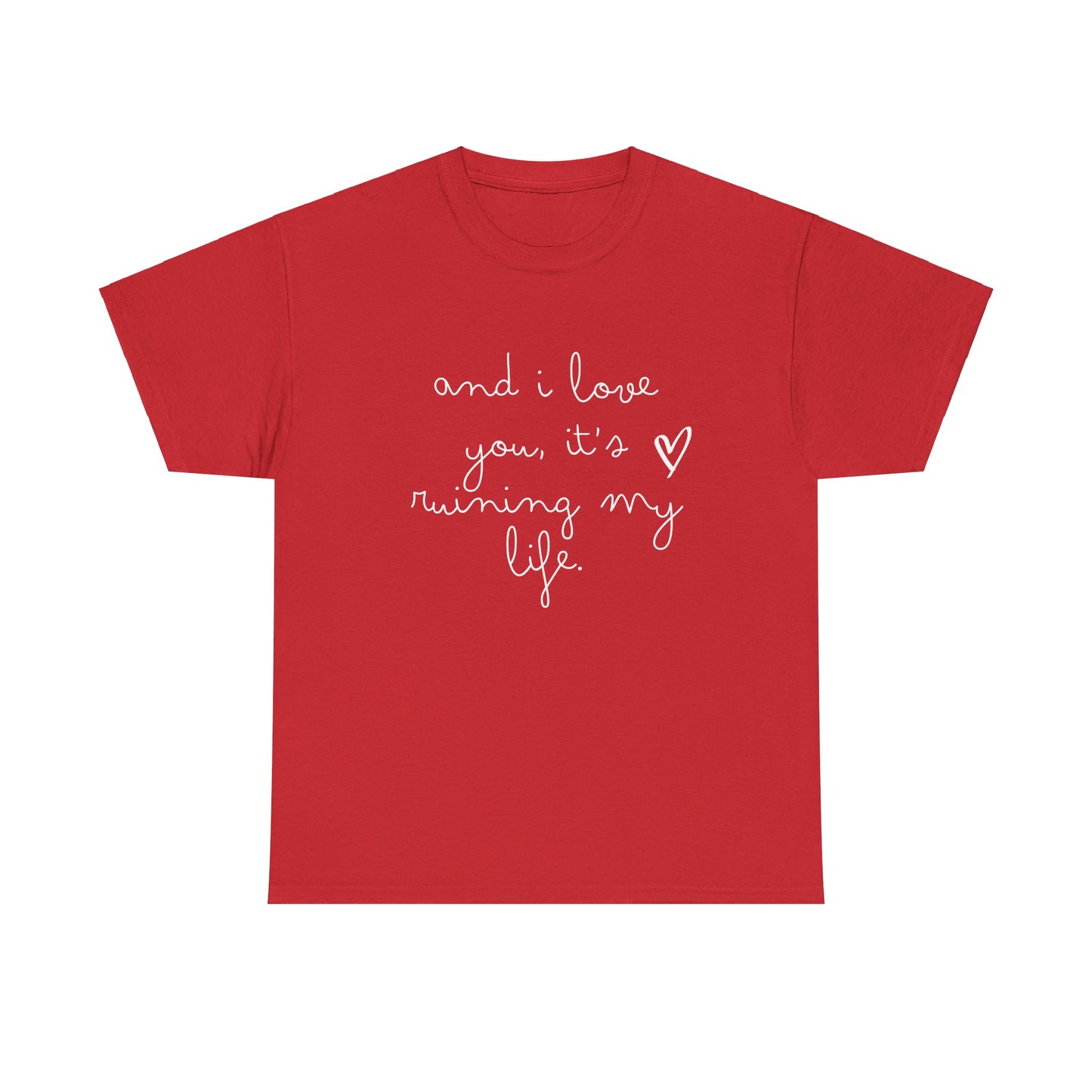 14 Days - "I care but you're horrible" - Unisex Heavy Cotton Tee