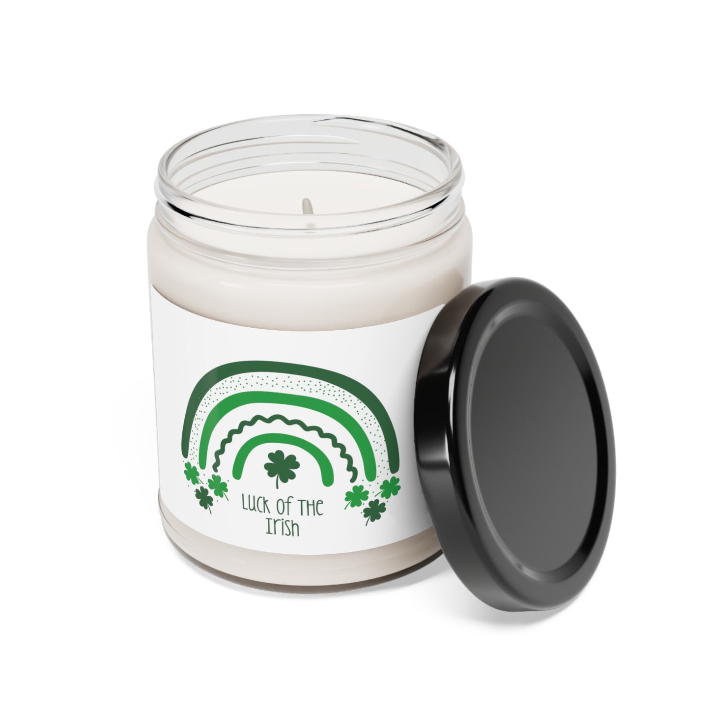 Luck of the Irish Clean Cotton Scented Candle - Aromatherapy in a Jar