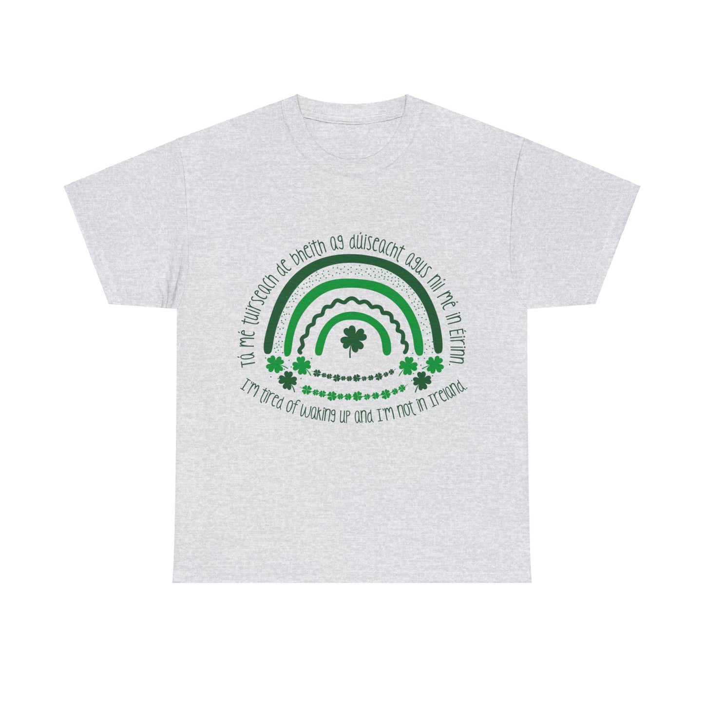 Irish Rainbow Short Sleeve Tee: Comfort, Style, and a Touch of Ireland