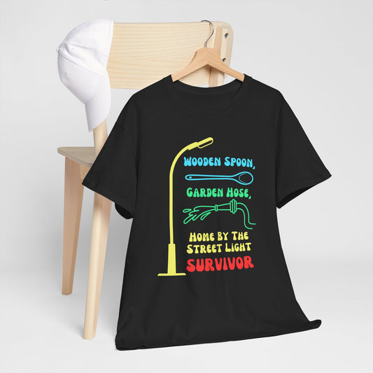 "Gen X Survivor Tee: Embrace Your Resilient Roots"