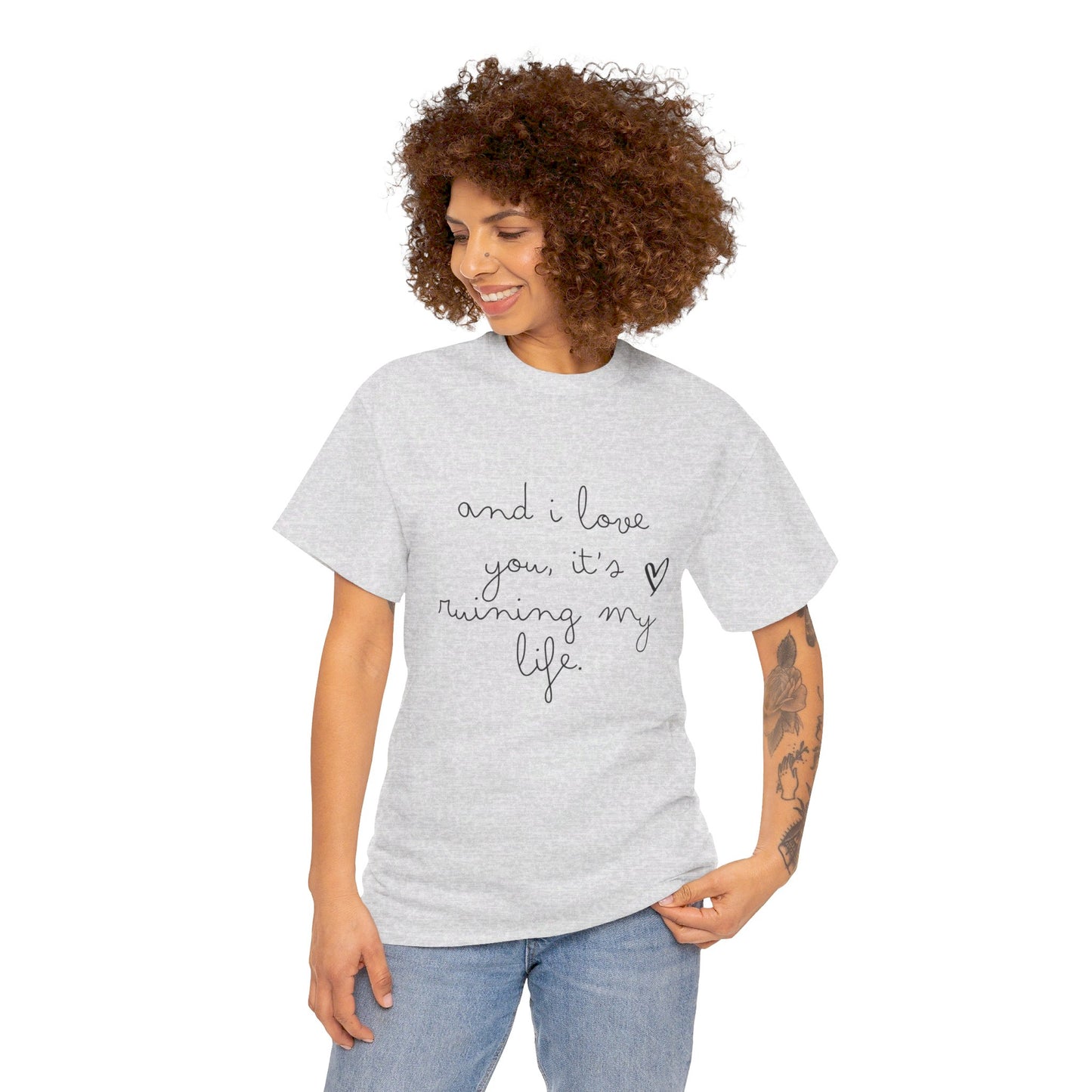 14 Days - "I care but you're horrible" - Unisex Heavy Cotton Tee