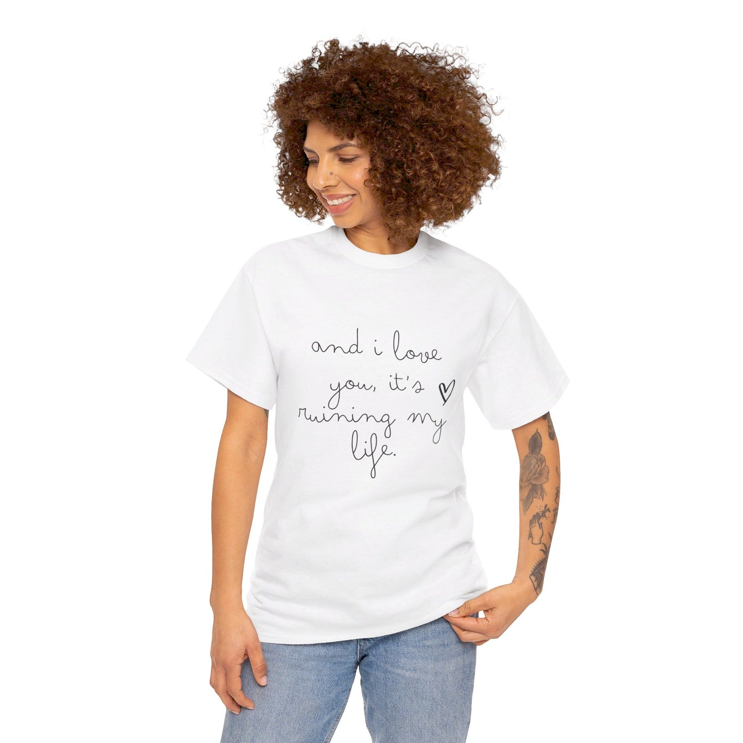 14 Days - "I care but you're horrible" - Unisex Heavy Cotton Tee