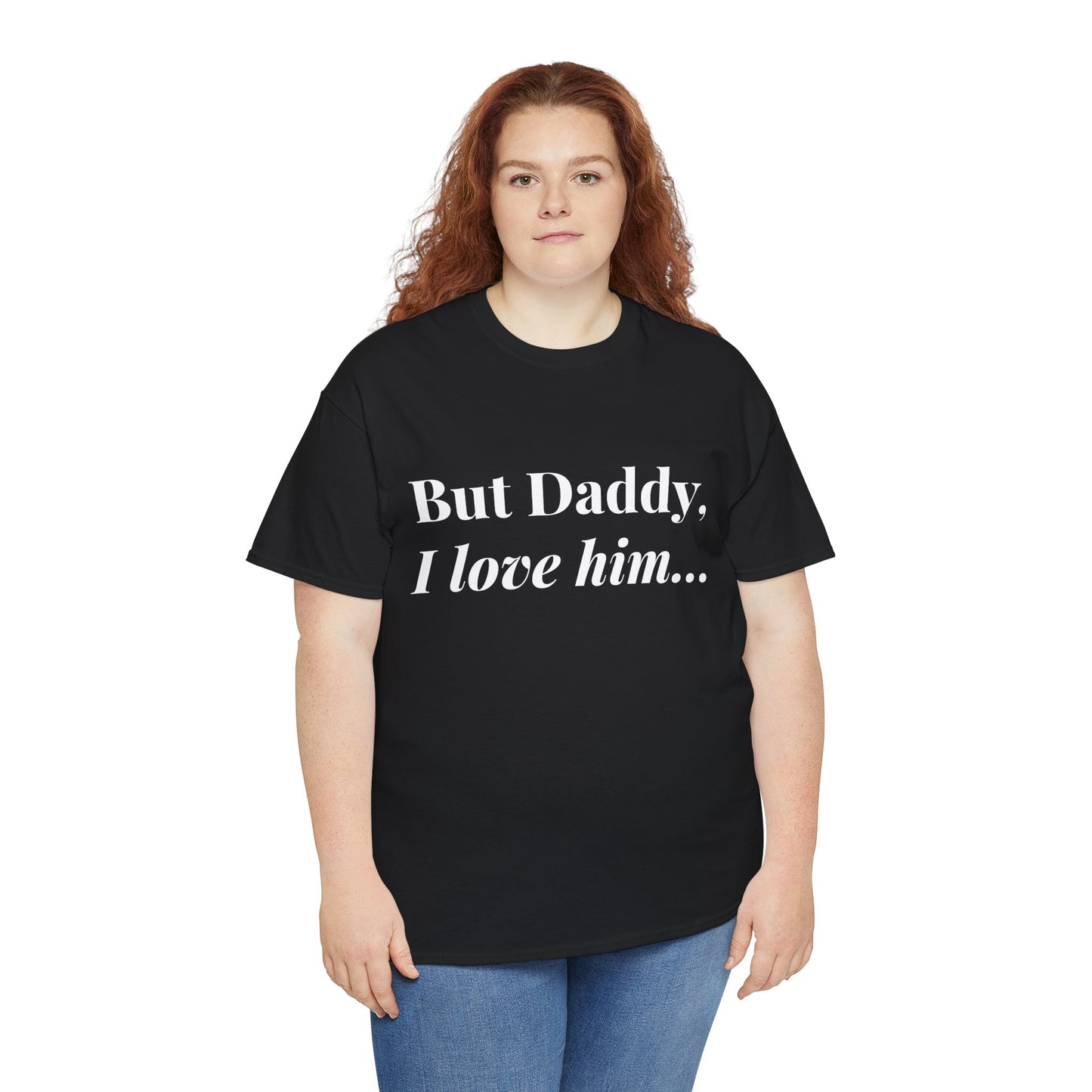 Daddy, I "heart" Him - Unisex Heavy Cotton Tee