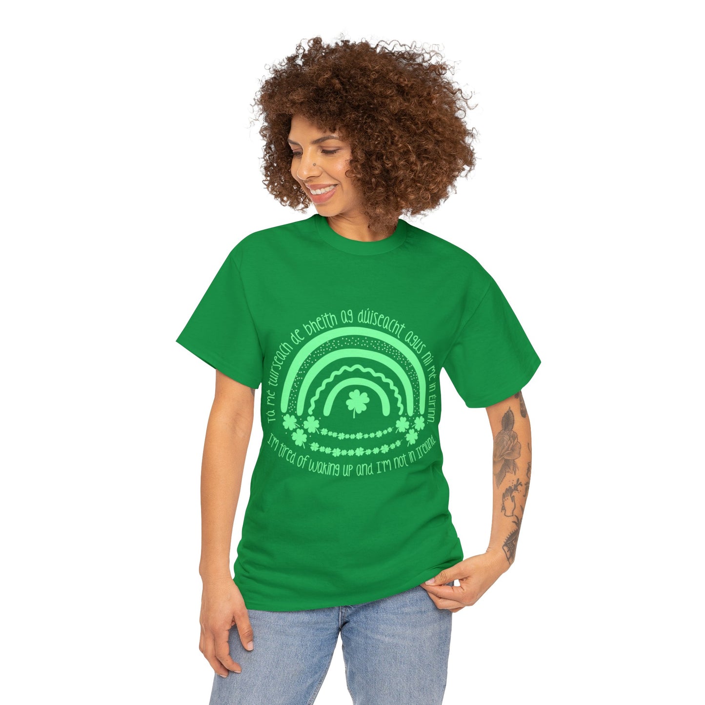 Irish Rainbow Short Sleeve Tee: Comfort, Style, and a Touch of Ireland