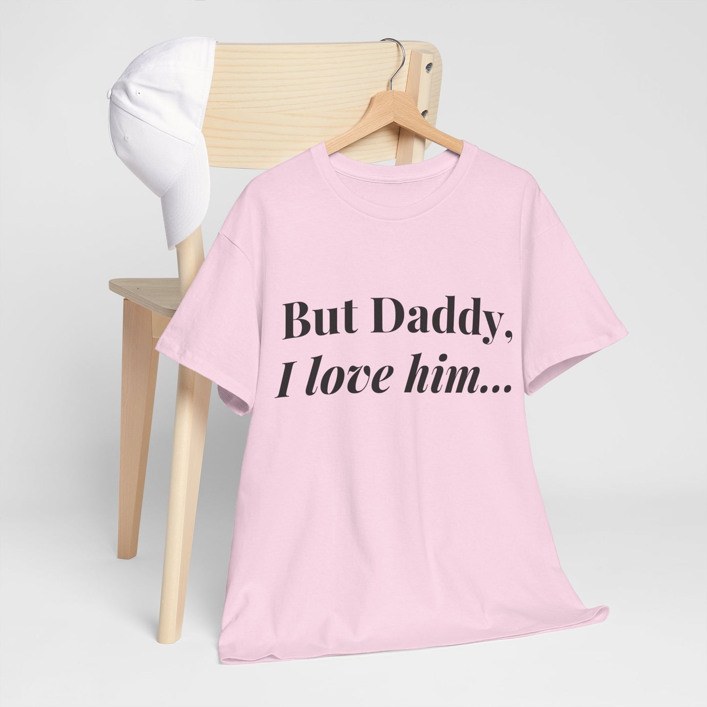 Daddy, I "heart" Him - Unisex Heavy Cotton Tee