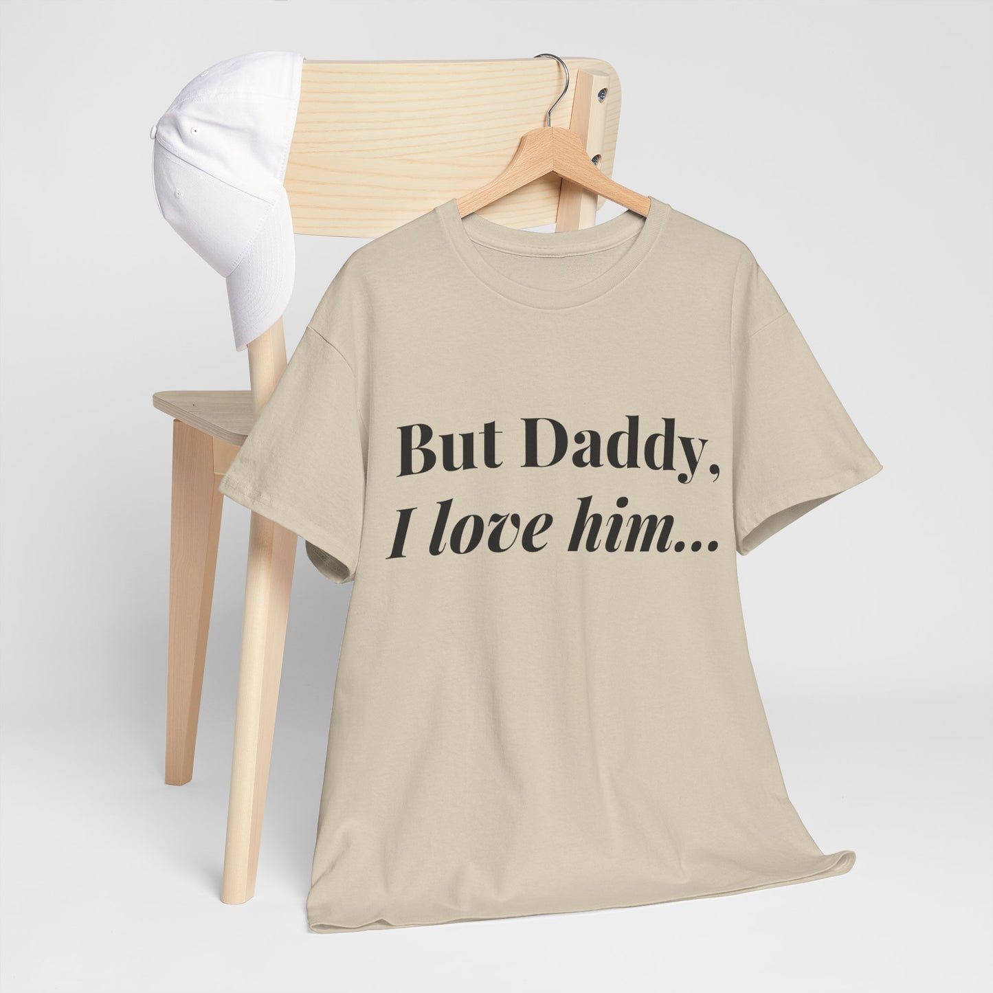 Daddy, I "heart" Him - Unisex Heavy Cotton Tee