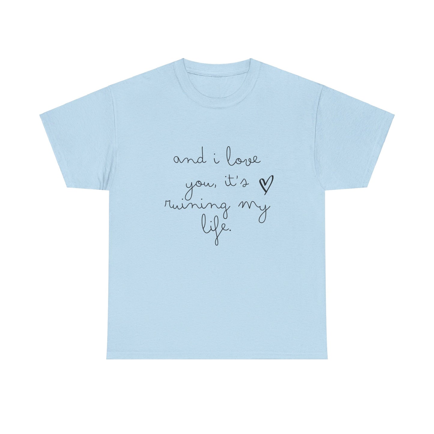 14 Days - "I care but you're horrible" - Unisex Heavy Cotton Tee