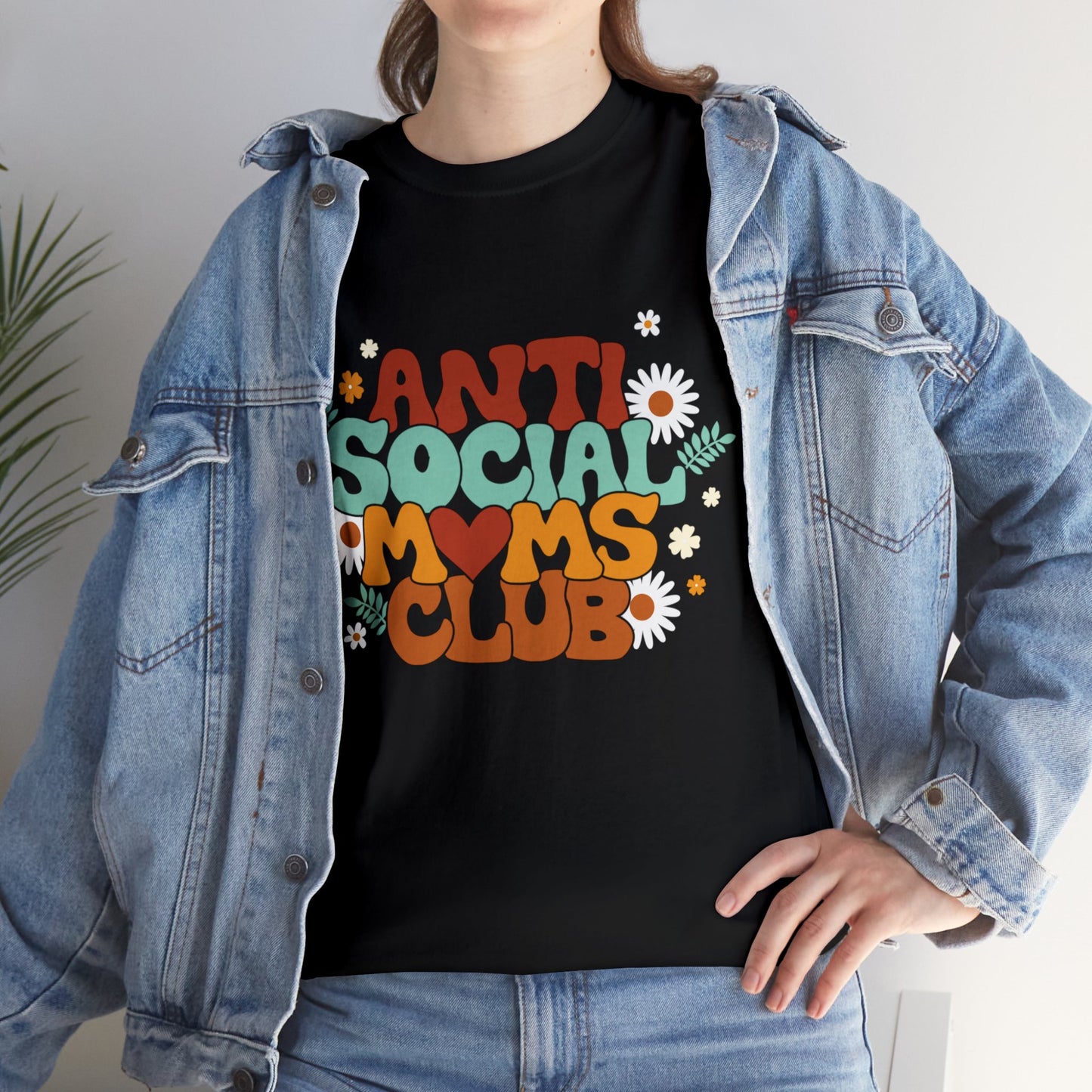 Anti Social Moms Club Short Sleeve Heavy Cotton Tee