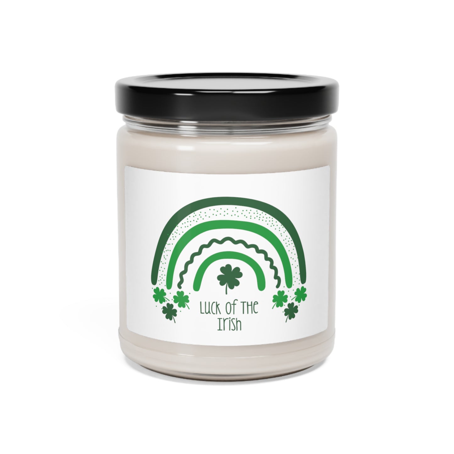 Luck of the Irish Clean Cotton Scented Candle - Aromatherapy in a Jar