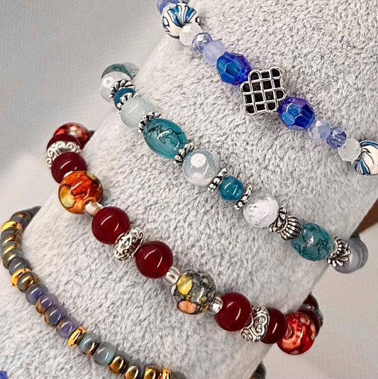 Handmade Beaded Bracelets  Vibrant, Unique & Perfect for Stacking - Part 6