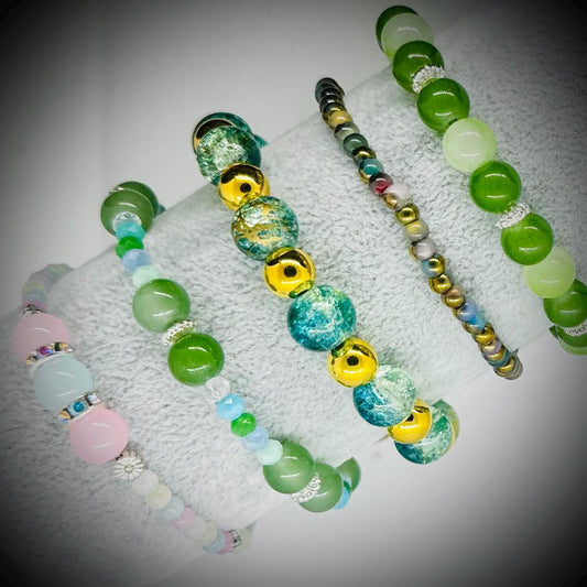 Handmade Beaded Bracelets  Vibrant, Unique & Perfect for Stacking - Part 5
