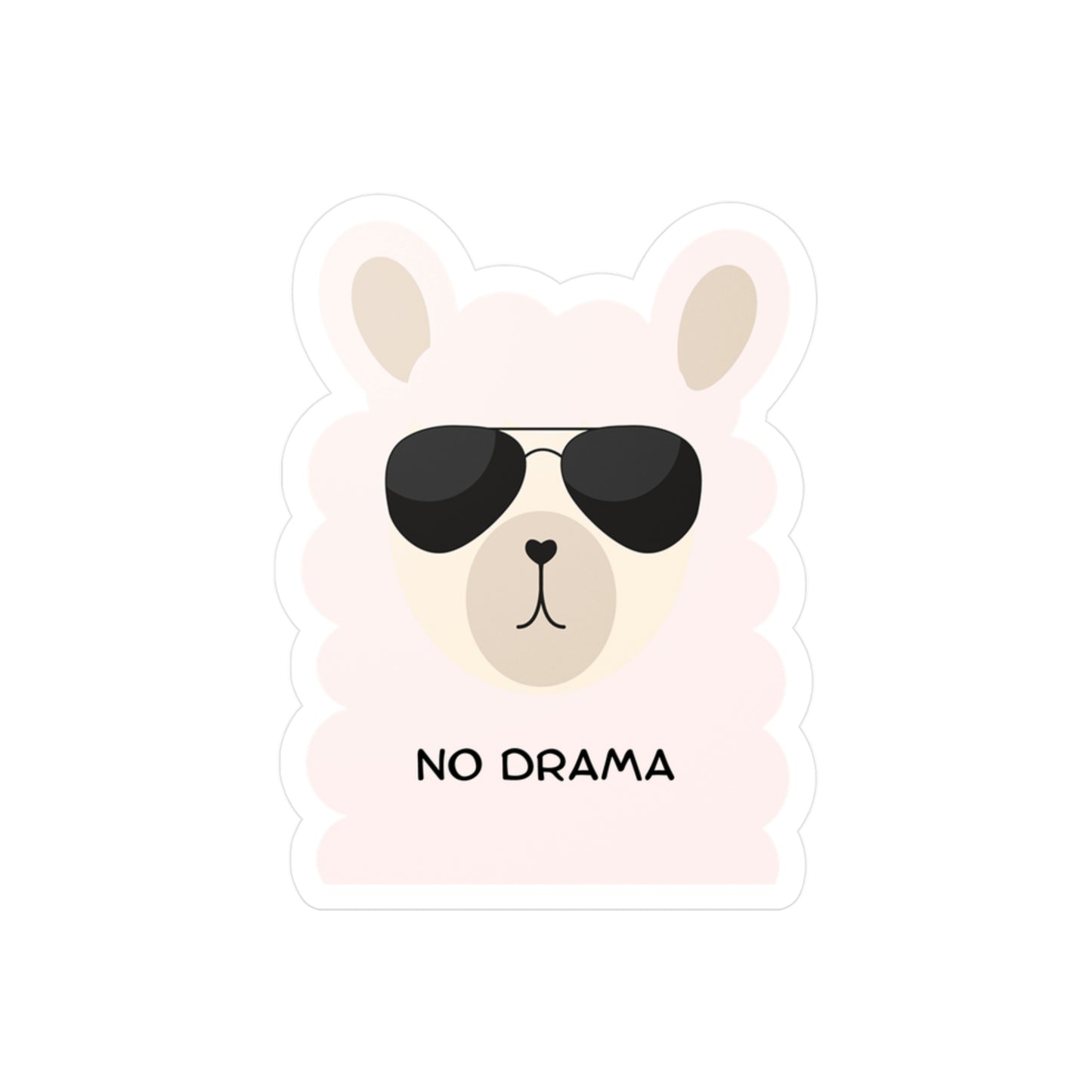 No Drama Llama - Vinyl Decal