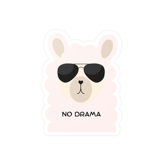 No Drama Llama - Vinyl Decal