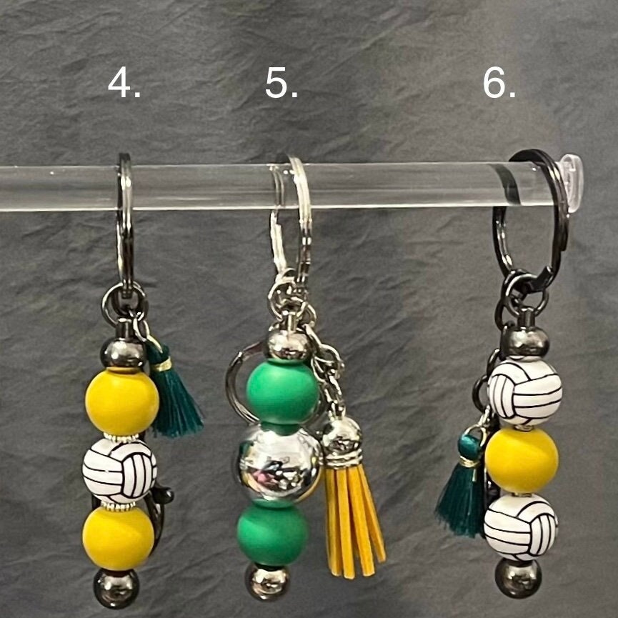 Up The Kingdom Collection - Handcrafted County Kerry Gaelic Football Team Beaded Keychain