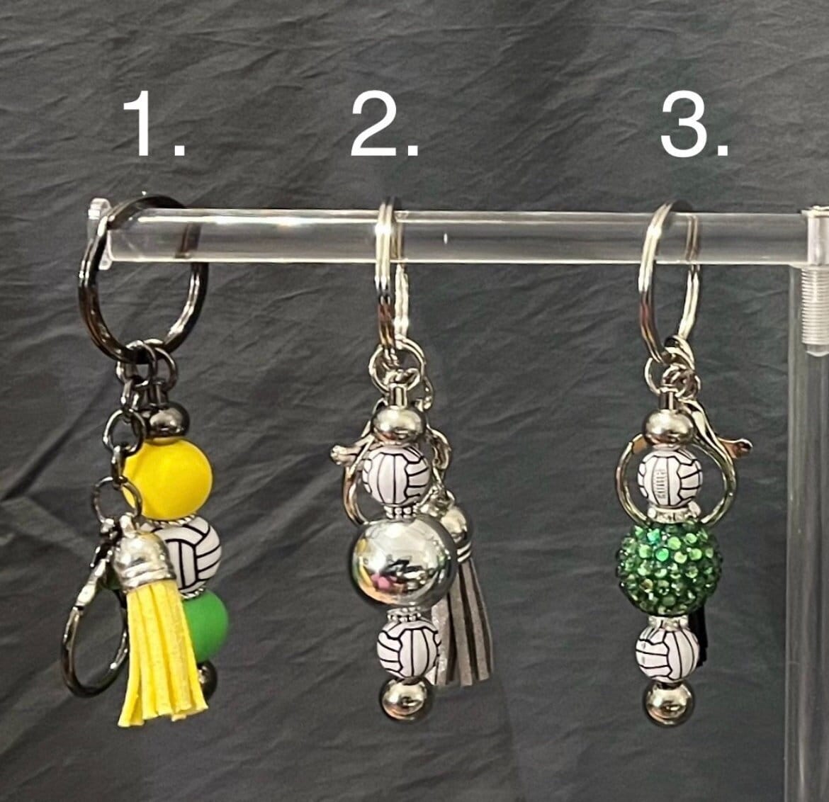 Up The Kingdom Collection - Handcrafted County Kerry Gaelic Football Team Beaded Keychain