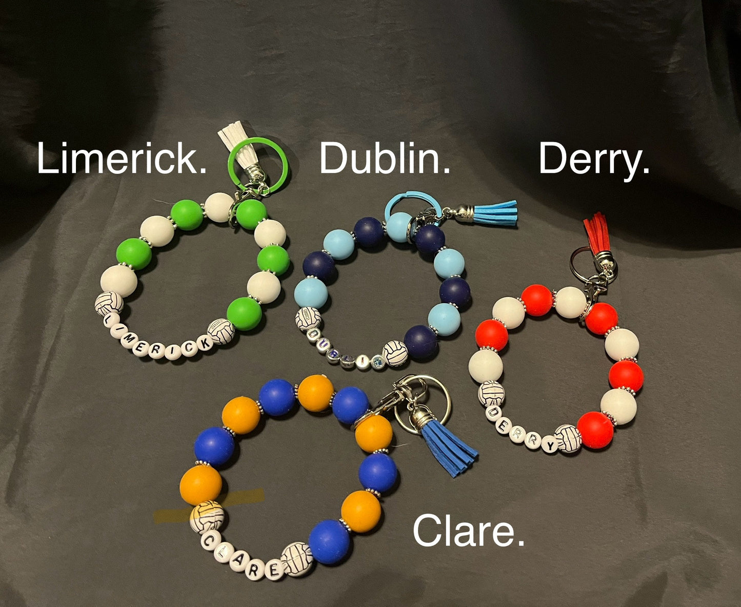 Gaelic Glory Wristlet: Celebrate Your Team Spirit with Style! - Made to order